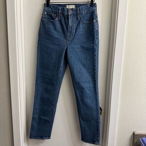 Madewell The Perfect Vintage Jean in a Classic Blue/Vintage Wash